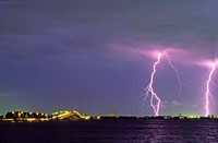 Lightning Florida time lapse photography